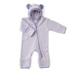 baby deedee Mameluco de Forro Polar para niña, Púrpura/Ombre Force.,