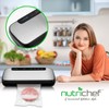 NutriChef Stainless Steel Vacuum Sealer For Food - High-Power Machine
