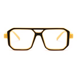 FEISEDY Blue Light Blocking Glasses, Aviator Frame Computer Reading/Gaming/TV/Phones Glasses for Women Men B0165