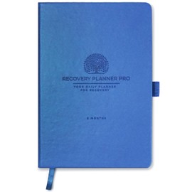 Ironwerks Designs Daily Recovery Planner Pro - Sobriety Gifts for Women & Men, Ideal with 12 Steps and 12 Traditions of Alcoholics Anonymous Programs, Drug Addiction Recovery Gifts - Standard A5 Size