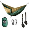 Monkey Swing Hammock Including Hanging Kit, for Outdoors, Travel, Garden,