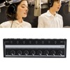 8 Channel Headphone Amplifier, Portable Metal Stereo Audio Amplifier with
