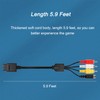 Y.D.F AV + S-Video Cable for N64, AV +S Video