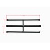 Americangaslogs Rectangular Gas Fire Pit and Gas Fireplace H-Burner H