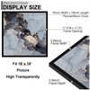 Fxojyvo 18x18 Frame Set of 3, Black Picture Frame for