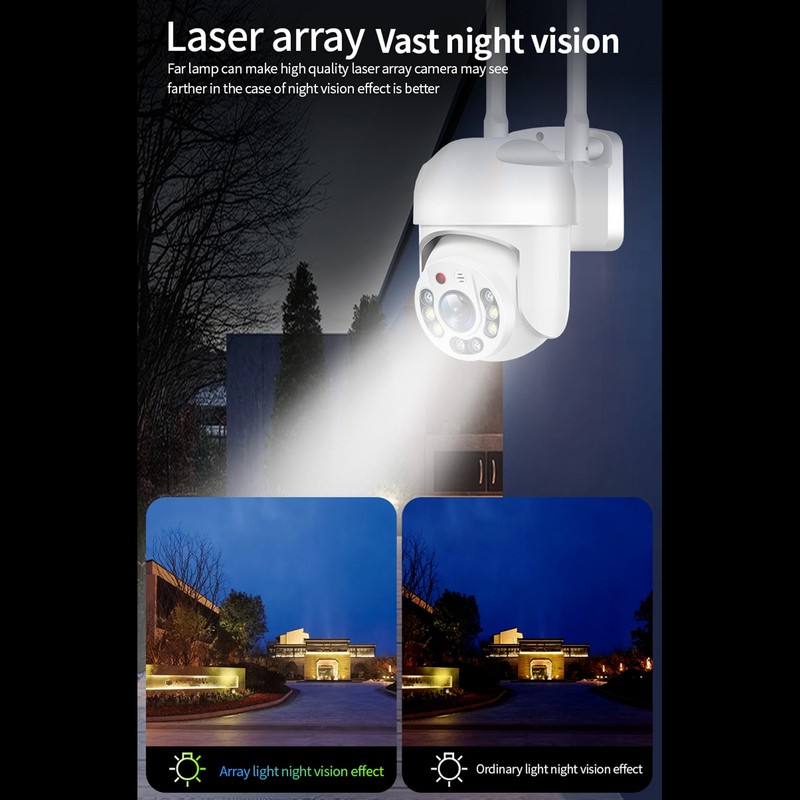 5G Dual Band Wifi Camera Ultra Clear Outdoor Security Camera