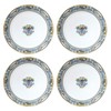 Lenox 893655 Autumn White Accent Plate Set, 3.44, 4-Piece