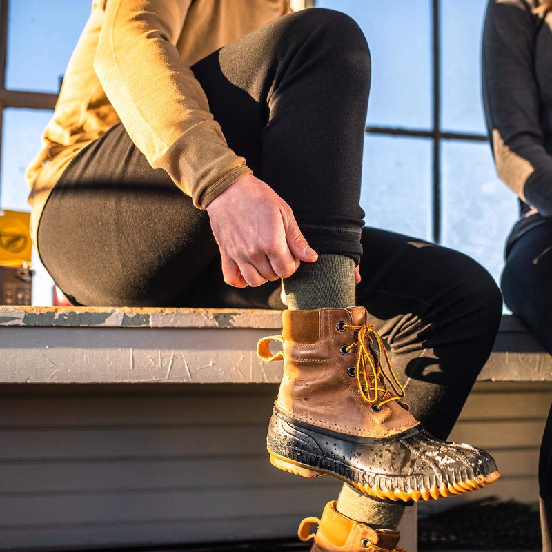 100% Merino Wool Expedition Weight Mens Bottoms - Heavy Weight