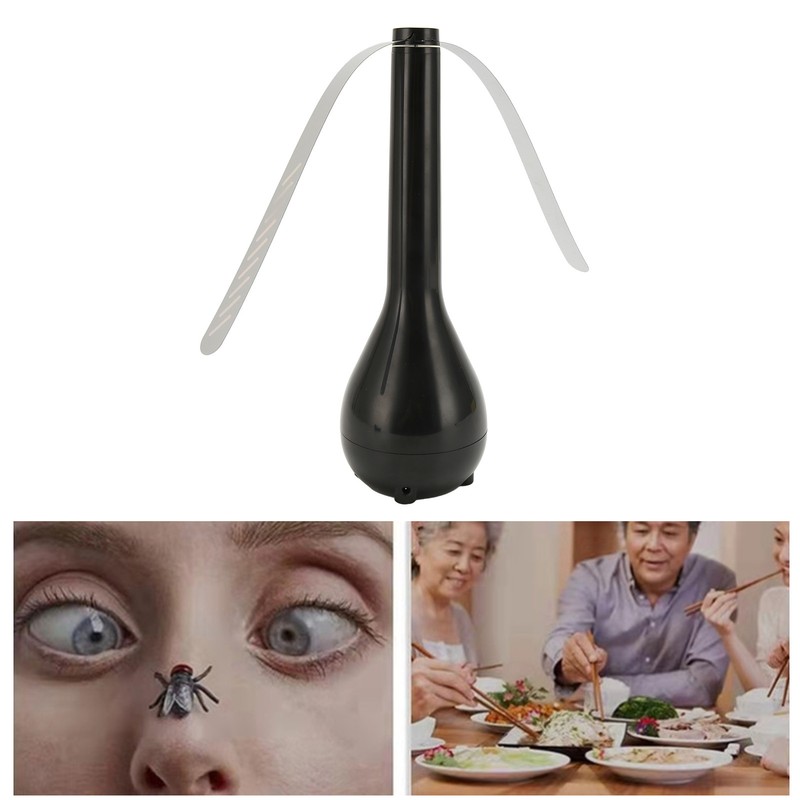 Outdoor Table Top Fly Repellent Fan USB Battery Dual Power