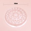 Eyelash Glue Holder, 50 Pieces Disposable Eyelash Glue Holder, Transparent