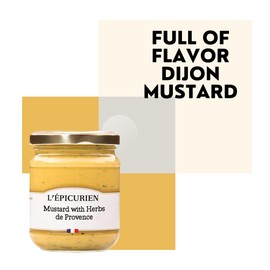 Herbes De Provence Flavored L'epicurien Gourmet French Mustard