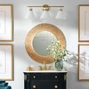 WOSHITU Bathroom Vanity Light Fixtures: 3-Lights Mid Century Modern Vanity
