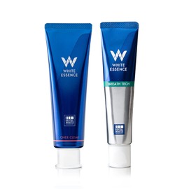 White Essence Toothpaste Set, Whitening, Periodontal Disease, Bad Breath Care, Toothpaste, Teeth Whitening (1 Shale Clear + 1 Breath Stick)