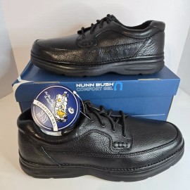 Nunn Bush Men's Cameron Black Tumble Shoes Size 14 W New In Box 83890-78 35161