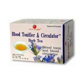 HEALTH KING MEDICINAL TEAS TEA,BLOOD TONER&CIRCULATR, 20 BAG