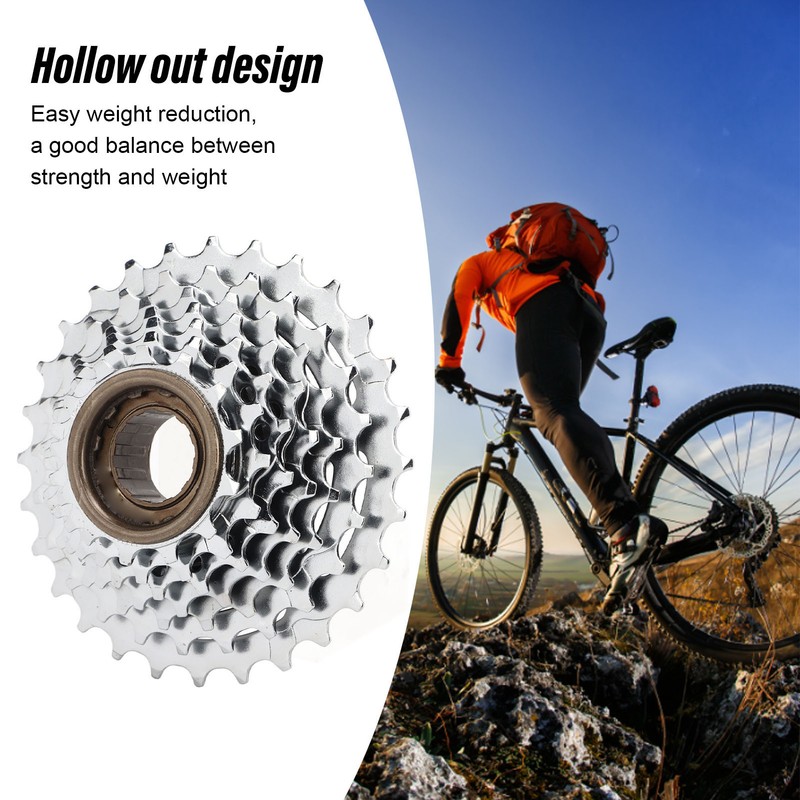 Mountain Bike Flywheel Bike 7 Speed Flywheel Rear Hub Freewheel