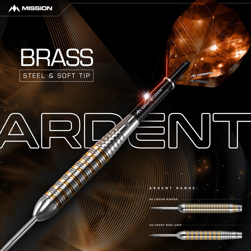 Mission Darts D9686 Ardent | 18g Professional Soft Tip Darts