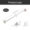 AMONENZ Cabin Hook with Eyelets, 2 Pieces Hook and Eye