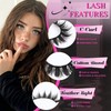 Manga Lashes Anime False Eyelashes Spiky Lashes Strips (Vivid)