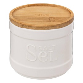 Naturéo Salt Tin White Ceramic 5 five simply smart