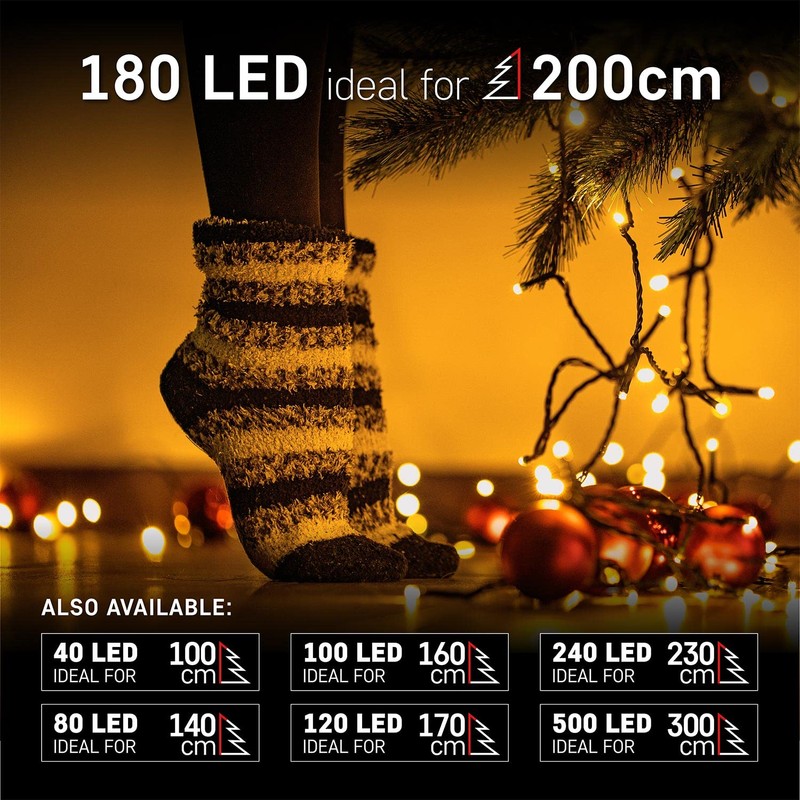 Emos Xmas classic light chains.