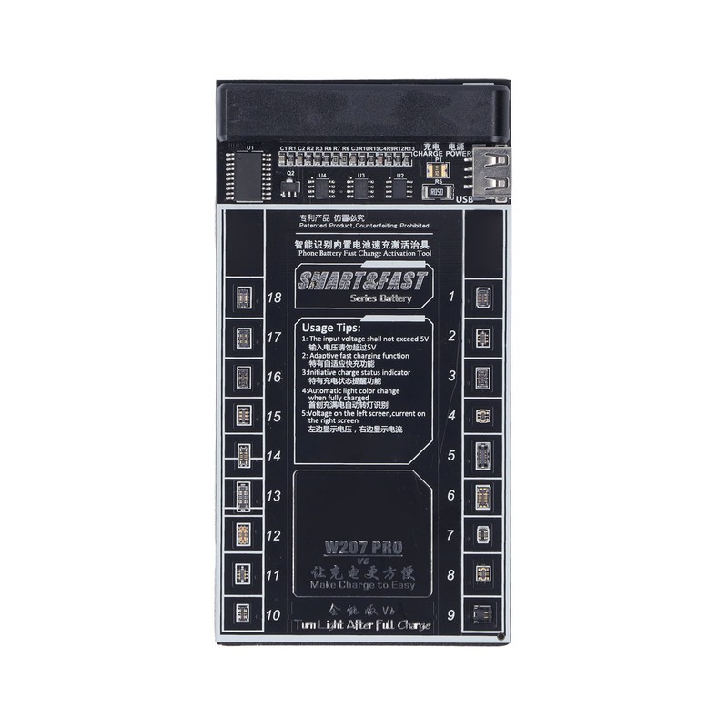 Battery Activation Board Charging Built in Smart 2 in 1