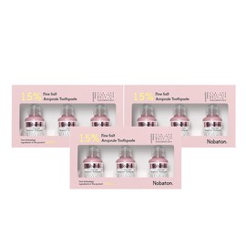 Nobaton Powdered salt 1.5% Whitening Toothpaste，24h Fresh Breath, Enamel Repair, Gum Health, Stain Eraseryellow teeth，Dental recommendation:_3 boxes