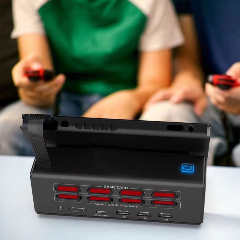 TV Docking Station 8 in 1 Game Card Reader HD