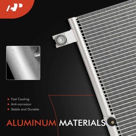 A-Premium Air Conditioning A/C Condenser Compatible with Mazda Millenia 1995-2002, 2.3L 2.5L