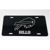 BLVD Buffalo Bills 2 Logo Car Tag Diamond Etched on