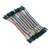 40pcs Dupont Male to Female 10cm Solderless Jumper Wire Breadboard