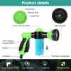 Garden Hose Nozzle, High Pressure Spray Gun Nozzle, 8 Spray