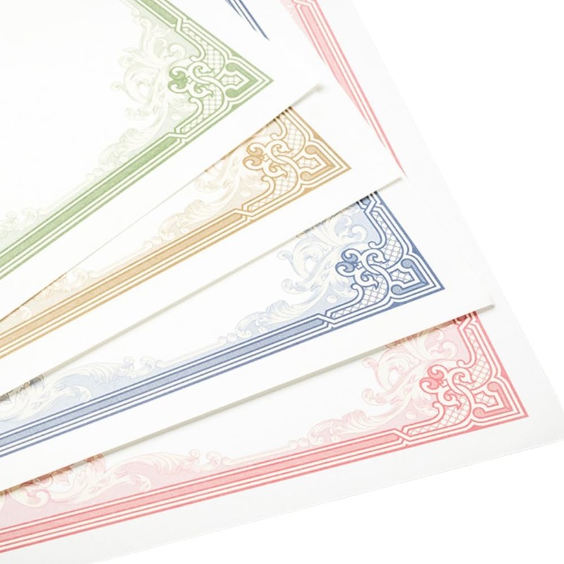 ASTAR A4 Blank Diploma Paper 10 Sheets Award File 180gsm