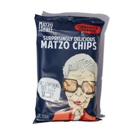 Matzo Chips, Variety Pack of Large Bags (Everything, Salted, Cinnamon Sugared) from The Matzo Project, Kosher, Vegan, Nut-Free, No Trans Fat, Nothing Artificial, 6oz, Pack of 3