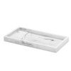 Luxspire Bathroom Vanity Tray, 8 x 4 inch Resin Kitchen
