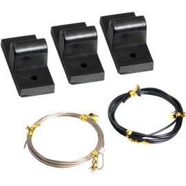 Pro-Troll Fishing Products Black Box Transom Mount Kit for Non Downrigger Use (Small)