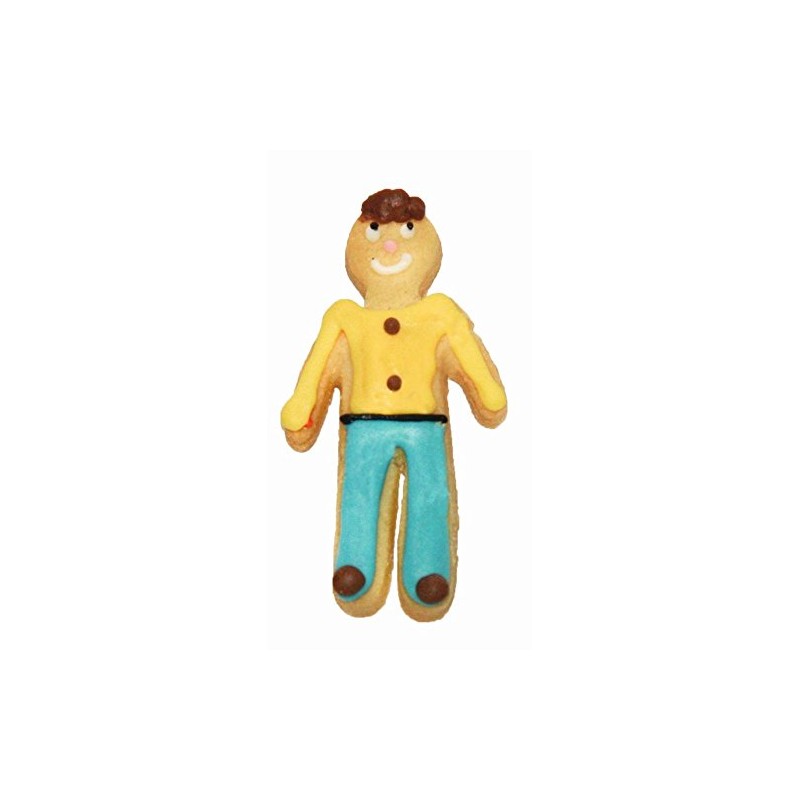 Birkmann 1010693910 Cookie Cutter Boy, Grey Plastic – 5 x