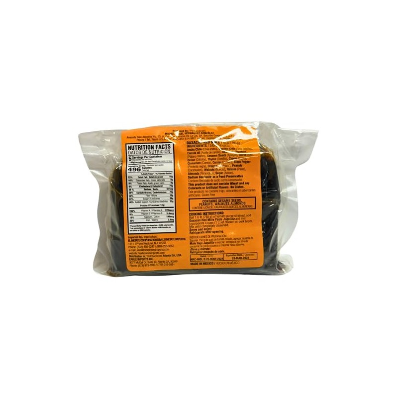 Juquilita Red Mole - Mole Rojo Oaxaqueno - 17 oz