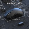 Attack Shark R6 Lightweight Wireless Gaming Mouse,PAW 3950Max Sensor Computer