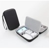 Travel Electronics Organizer Case for Cables and Accessories – Adjustable