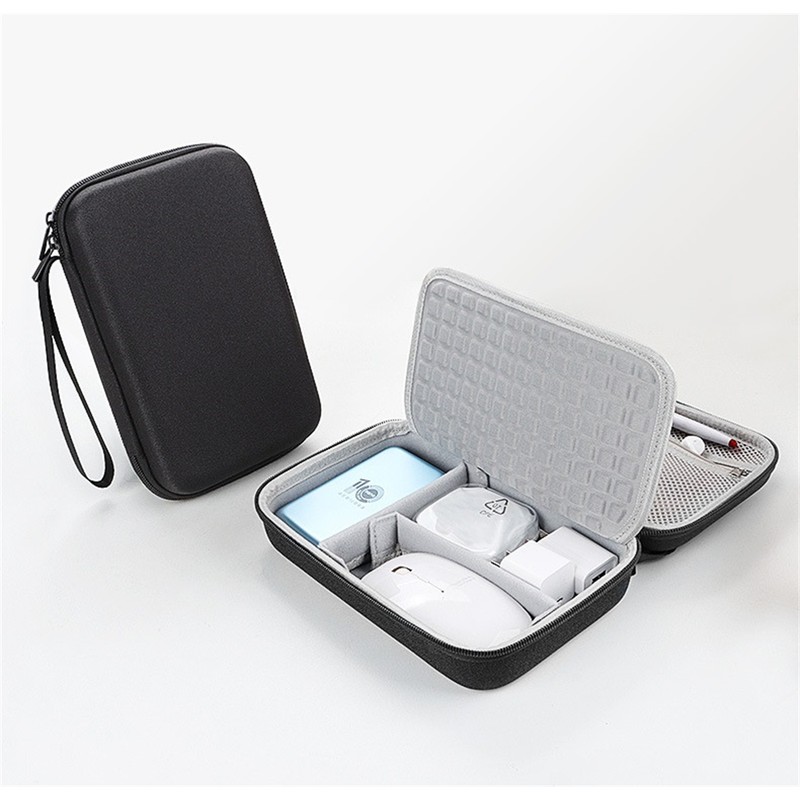 Travel Electronics Organizer Case for Cables and Accessories – Adjustable