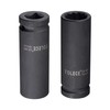 sourcing map 1/2-Inch Drive 18mm 12-Point Deep Impact Socket, CR-MO