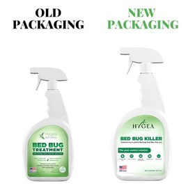 Hygea Natural Lice, Mite, and Bed Bug Natural Spray - Child & Pet Friendly - Immediate Results - Stain & Odor Free (24 Ounce)
