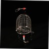 5 pcs Fishing Bait Cage Trap Basket Feeder Holder Catfishing