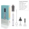 biqin Electric Cleaning Brush Set 4 Piece Multi-Purpose Cleaner Brushes,360°