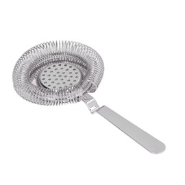 KIMISS Stainless Steel Bar Strainer, Bar Strainer, Fineing, Professional Cocktail Strainer for Bartending, Restaurant, Party