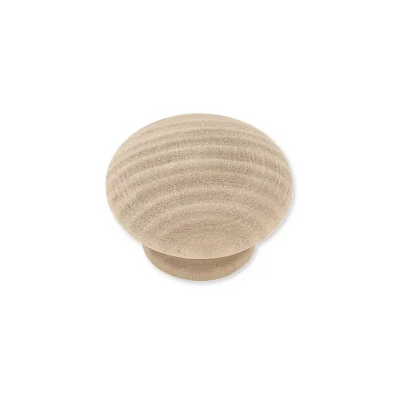 Liberty P10513C-BIR Birch Wood 1 1/2" Round Cabinet Drawer Knob