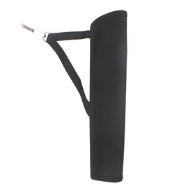 KRATARC Archery Crossbow bolts Arrow Tube Hip Quiver Waist Hanged Carry Bag For 18" 20" 22" Arrows (Black- 14.5"(depth))