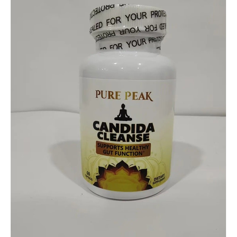 Pure Peak Candida Cleanse - Gut And Colon Support Sin
