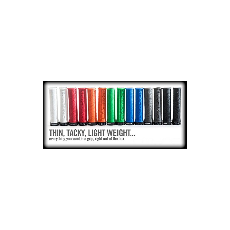 Race Face Half Nelson Locking Bike Grips, White